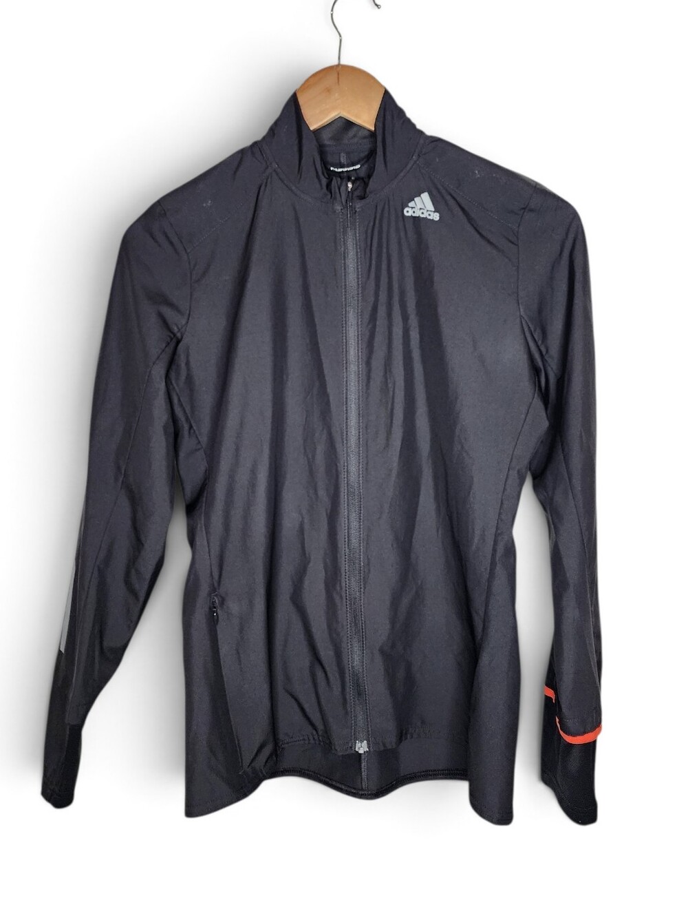 Adidas Energy Response Running Full Zip Jacket in Black Size XS